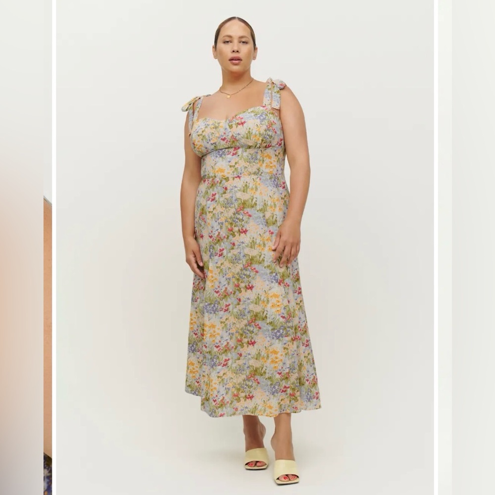 Reformation Nadira Midi Dress in Countryside